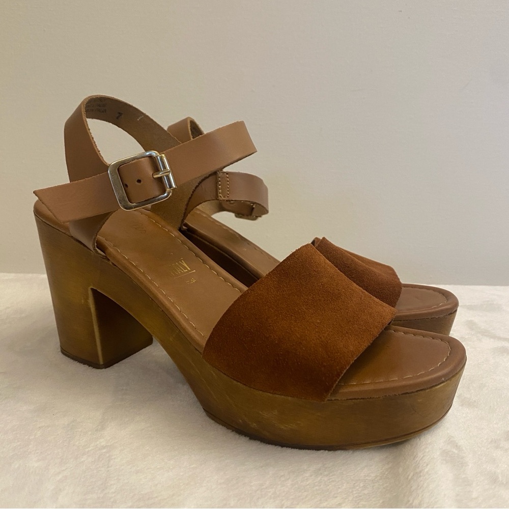 Seychelles Leather Jump for Joy Sandals - Cognac
